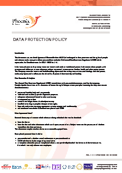 DATA PROTECTION POLICY